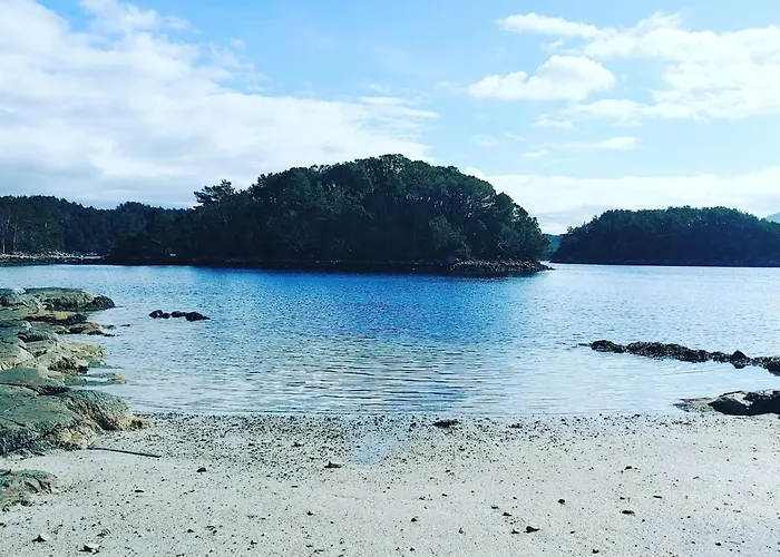 Cozy House With Boat Dock, Sauna - Fjordtid Feriehus Rubbestadneset